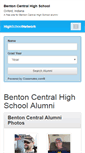 Mobile Screenshot of bentoncentralhighschool.com